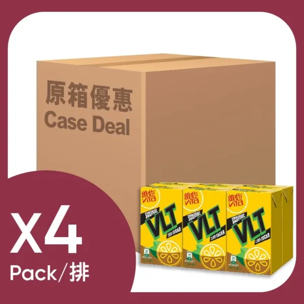 原箱 VITA 維他 0糖檸檬茶 24 X 250ML