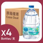 原箱屈臣氏 加礦蒸餾水4 X 4.5 LT