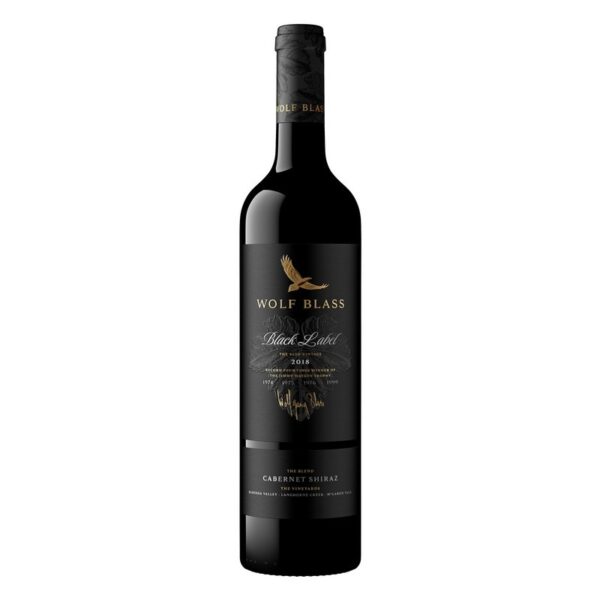 Wolf Blass Black Label Cabernet Shiraz Malbec 750ML (Random Packaging)