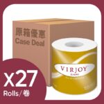 原箱唯潔雅珍寶三層衛生紙27卷