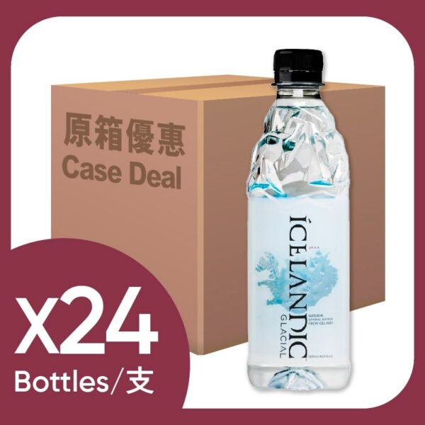 原箱冰島天然冰川水 24 x 500毫升