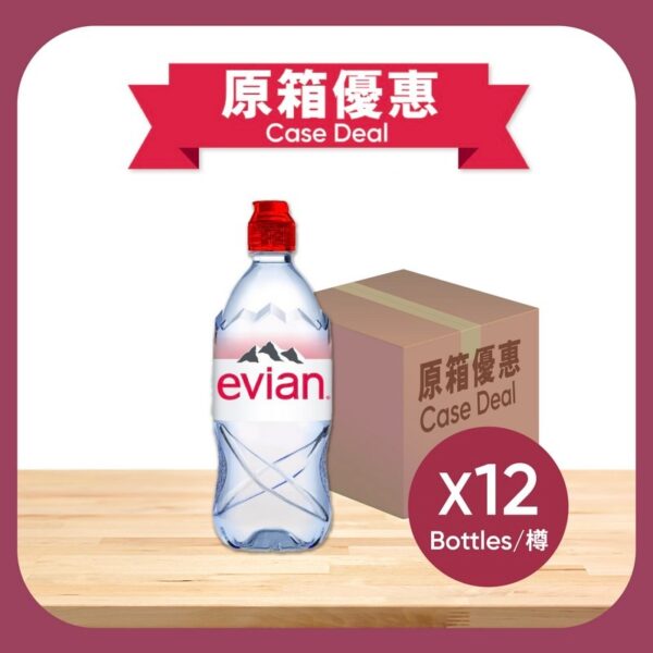 原箱依雲 天然礦泉水 12X 750 ML
