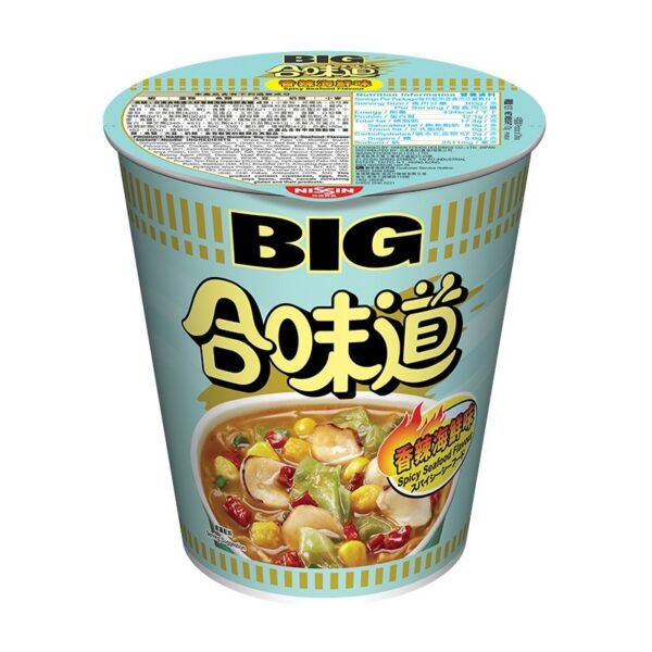 日清合味道香辣海鮮大杯麵 103GM