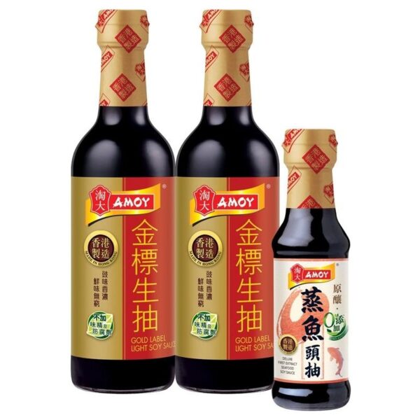 淘大優惠裝 孖裝金標生抽 500ML