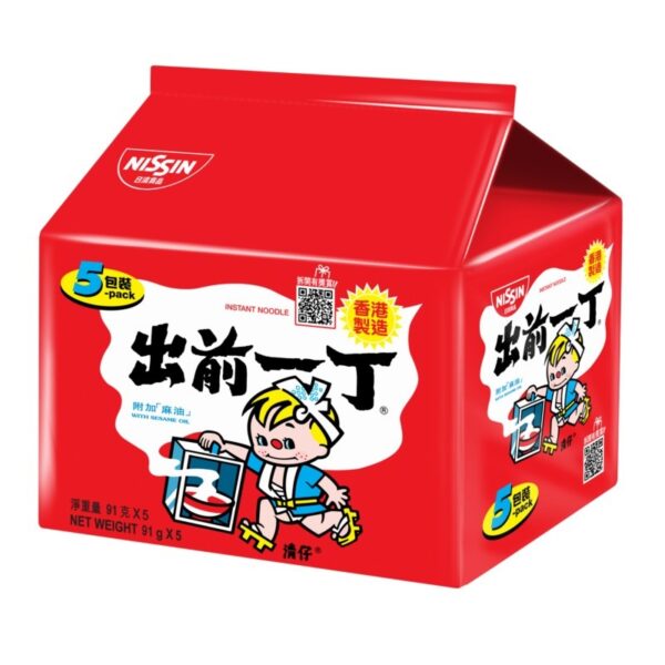 出前一丁麻油麵5x91GM
